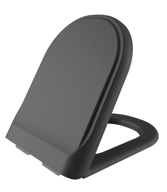 Antik WC Deckel Soft-Close Farbe: Antrazit Matt