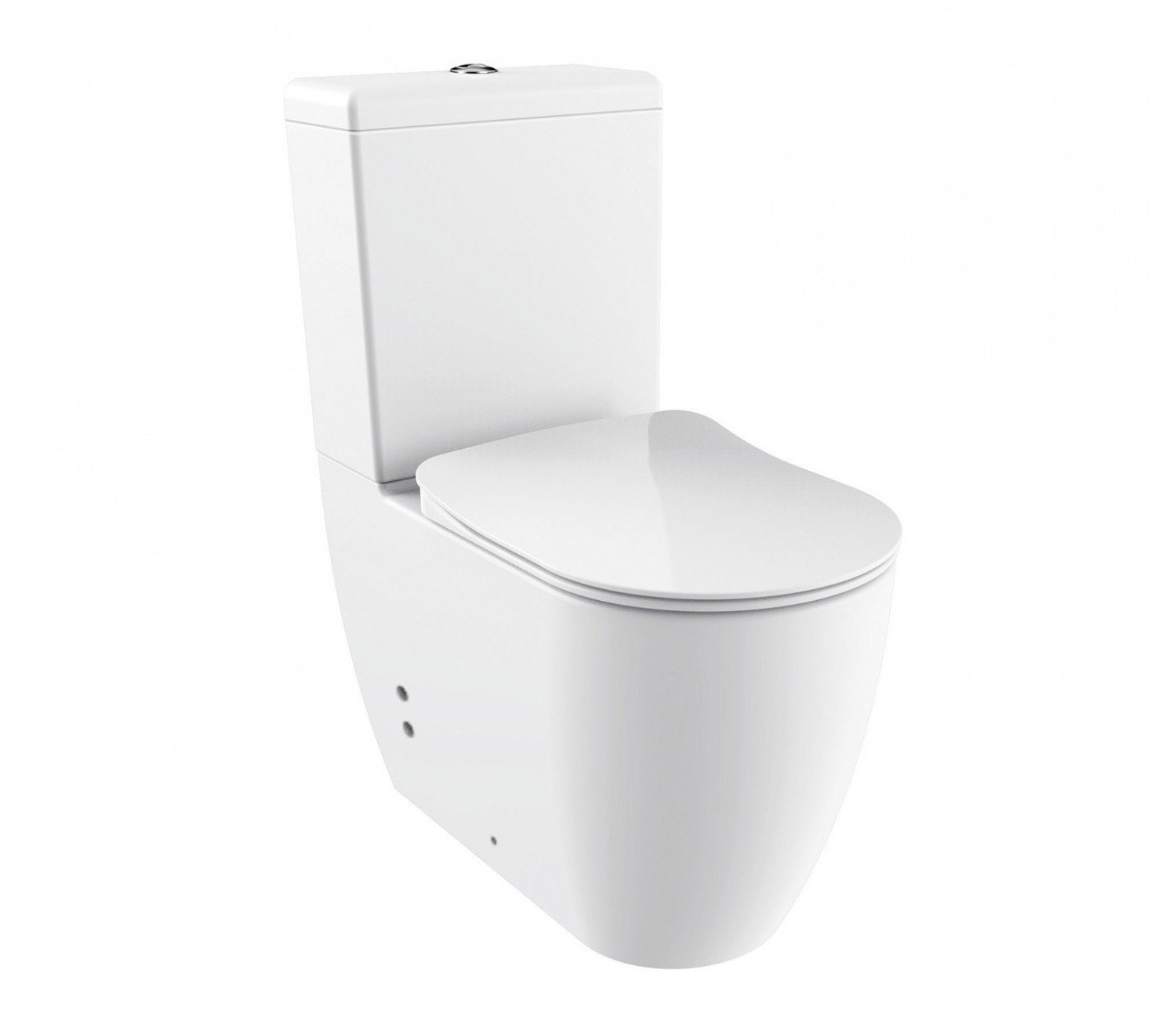 Free Stand-WC mit Bidet Farbe: Weiß