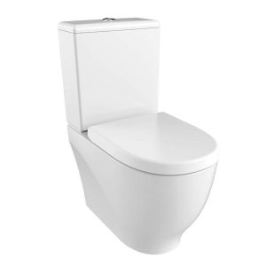 Mare Stand-WC mit Bidet Farbe: Weiß