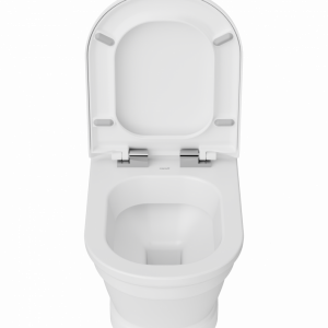 Antik Hänge-WC mit Bidet Farbe: Weiß