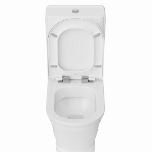 Antik Stand-WC mit Bidet Farbe: Weiß