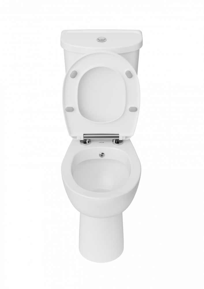 Best Stand-WC mit Bidet Farbe: Weiß