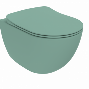 Free Hänge-WC mit Bidet Farbe: Nil Grün