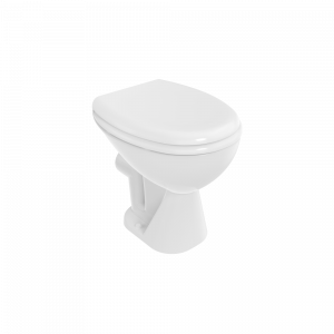 Terra Stand-WC mit Bidet Farbe: Weiß