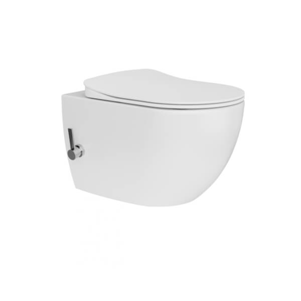 Free Hänge-WC mit Bidet Farbe: Weiß