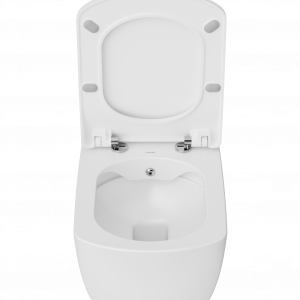 Elegant Hänge-WC mit Bidet Farbe: Weiß