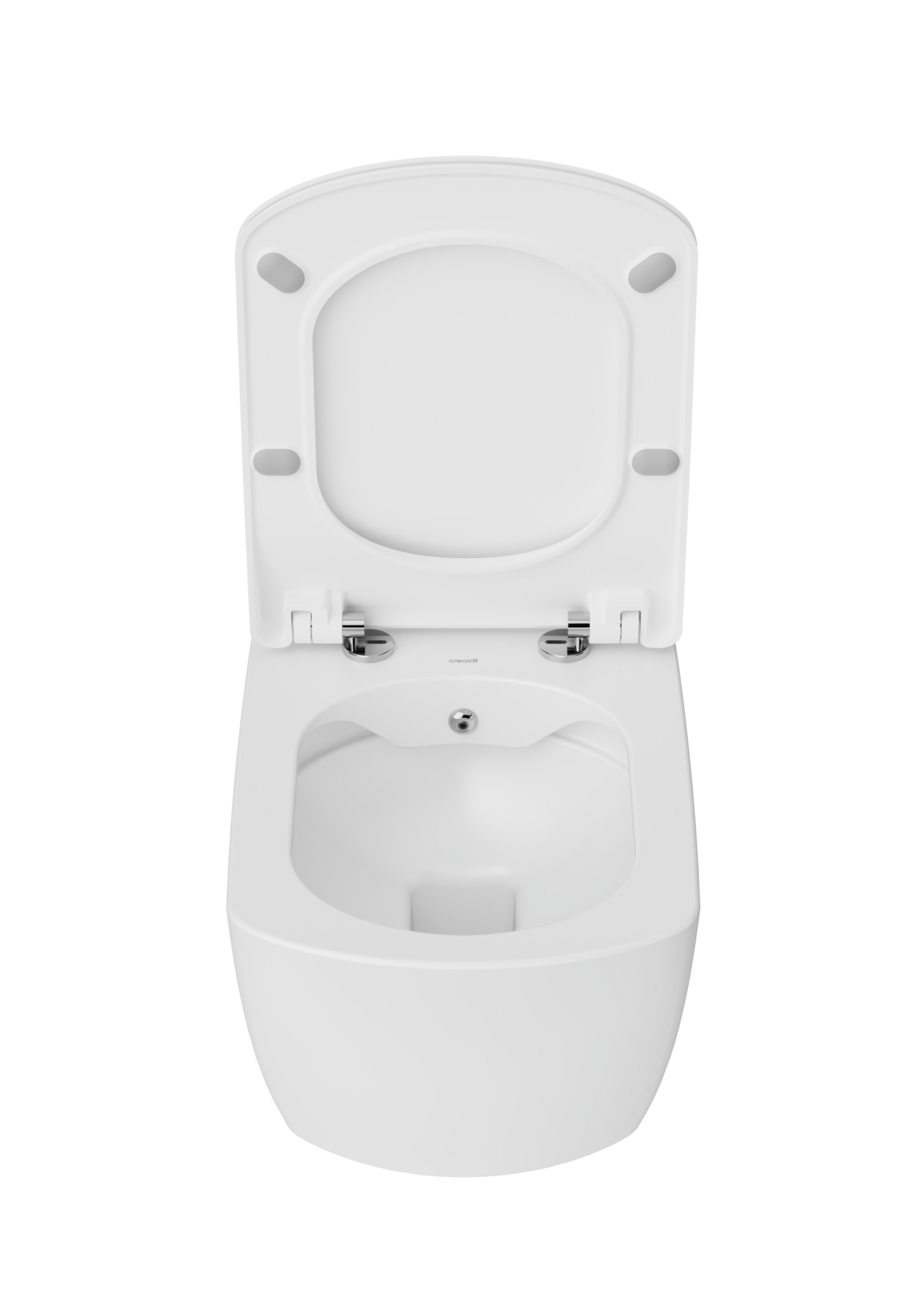 Elegant Hänge-WC mit Bidet Farbe: Weiß