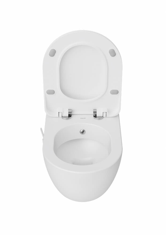 Free Hänge-WC mit Bidet Farbe: Weiß