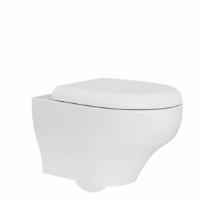 Ness Hänge-WC mit Bidet Farbe: Weiß