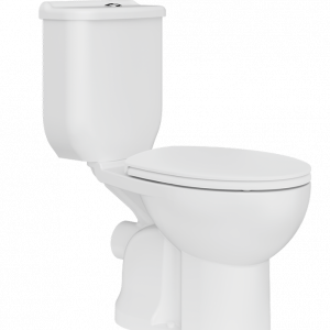 Sedef Stand-WC mit Bidet Farbe: Weiß