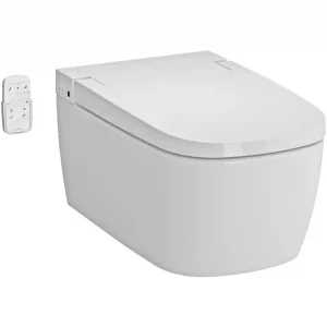 Vitra V-Care Basic Dusch-WC, spülrandlos, antibakteriell, weiß