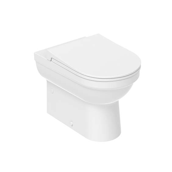 Vitroya Stand-WC mit Bidet Farbe: Weiß