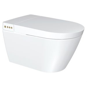 WQ Intelligente Hänge-WC Material: Keramik Farbe: Weiß