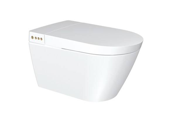 WQ Intelligente Hänge-WC Material: Keramik Farbe: Weiß